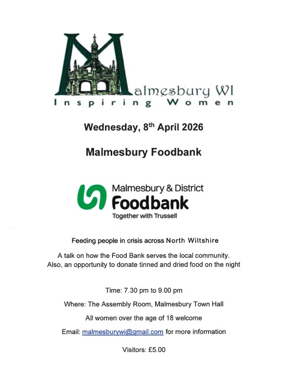 Malmesbury WI April Meeting